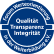 Qualitätssiegel des Forum Werteorientierung in der Weiterbildung e.V.